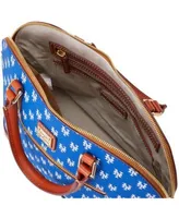 Dooney & Bourke Kansas City Royals Signature Domed Zip Satchel Purse