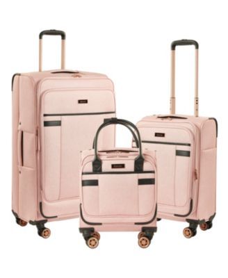 Hudson Expandable Rolling Softside Luggage Set, 3 Piece