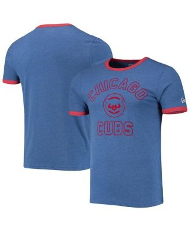 Men's New Era Olive Chicago Cubs Brushed Armed Forces T-Shirt