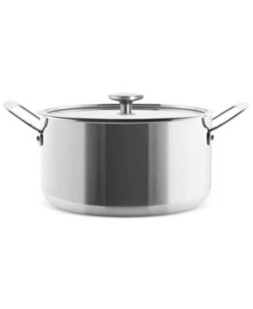 Chantal Induction 21 Steel Stockpot w/ Lid & Pasta/Steamer Insert (8 Qt.)