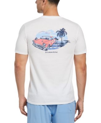 Men's Vintage Car Print T-Shirt