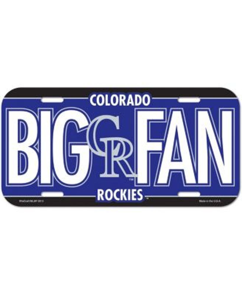 Rockies Colorado License Plate Sticker for Sale by