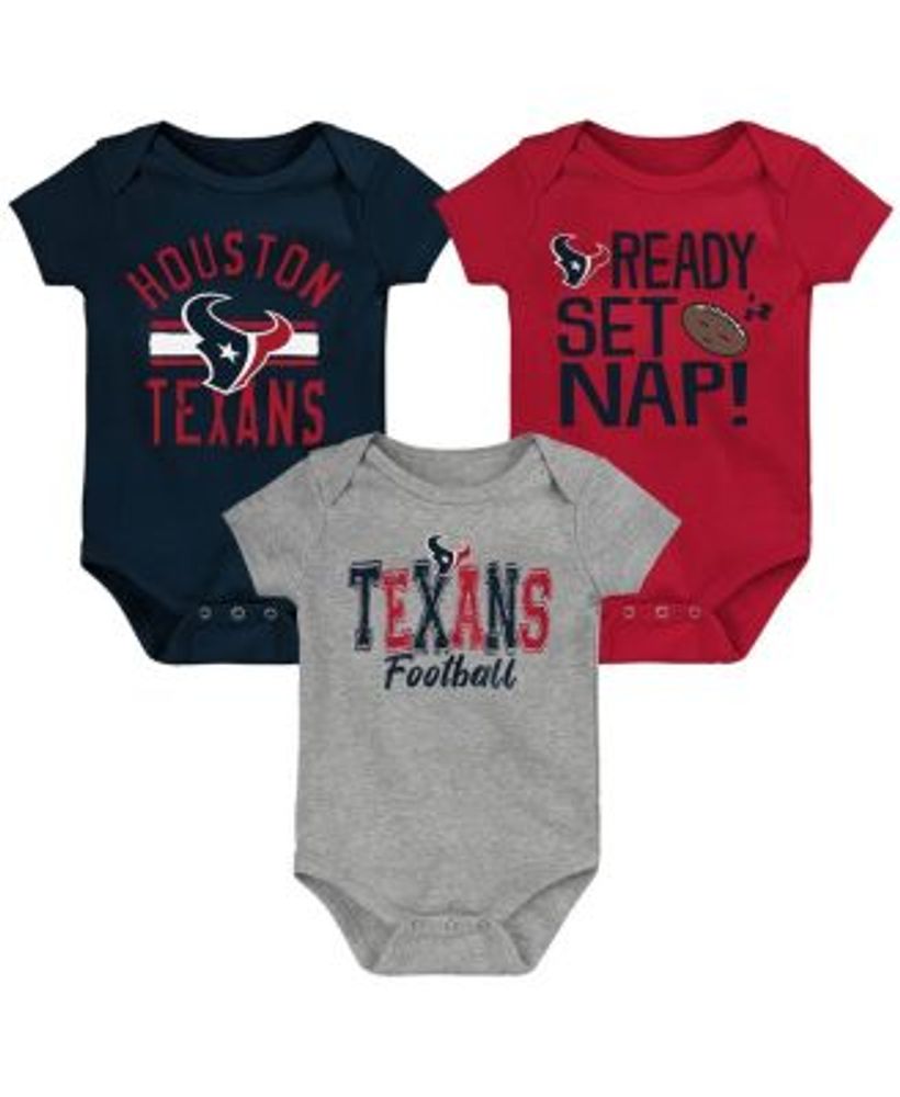 Outerstuff Newborn and Infant Boys Girls Boston Red Sox Navy, Red,  Heathered Gray Game Time Three-Piece Bodysuit Set