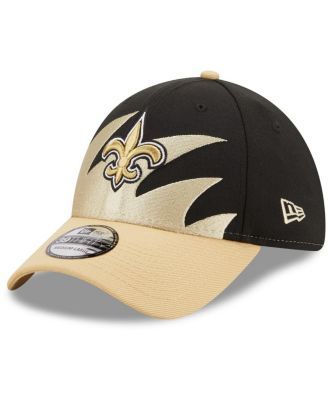 Men's New Era Gray New Orleans Saints Logo Neo 39THIRTY Flex Hat