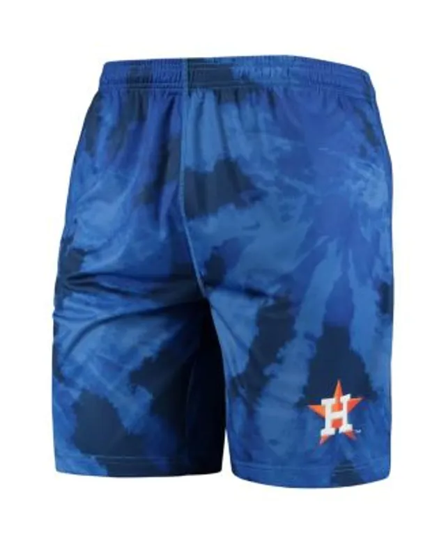 Men's Houston Astros Mitchell & Ness Orange Hyper Hoops Shorts