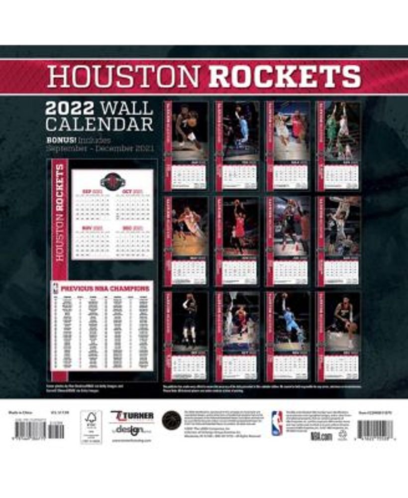 : Houston Texans 2022 Wall Calendar : Turner Licensing