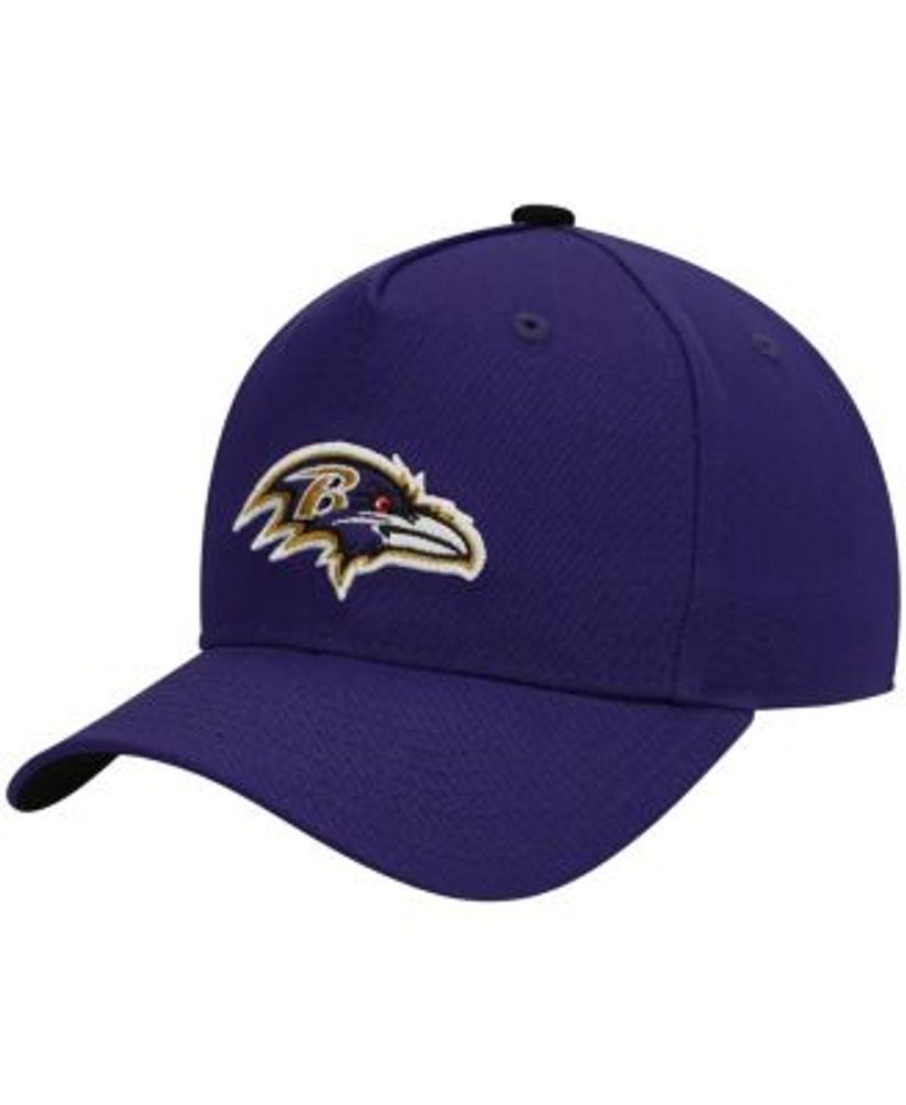 Youth Purple Baltimore Ravens Core Lockup Snapback Hat