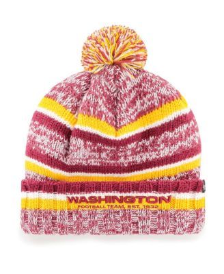 Washington Redskins Men's New Era Cuffed Pom Knit Hat