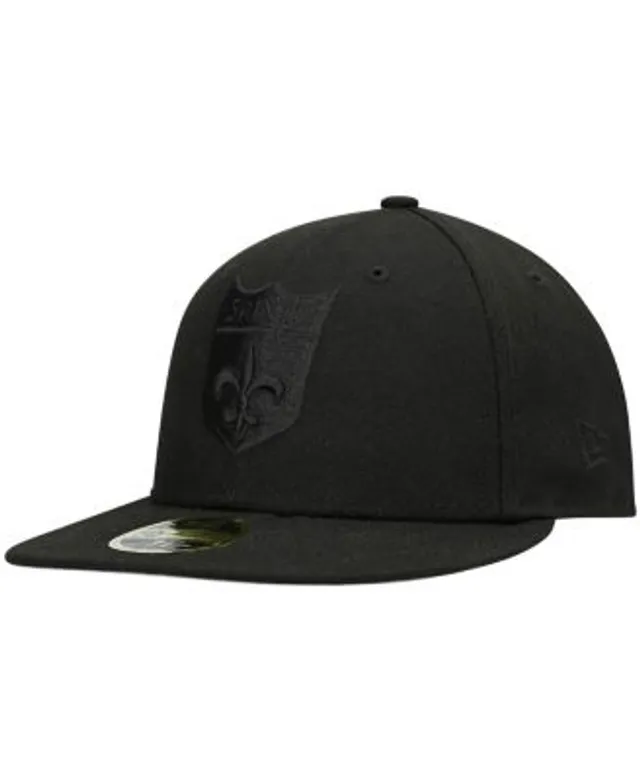 Men's New Era Black New Orleans Saints Omaha Low Profile 59FIFTY