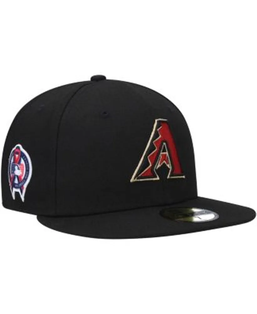 Arizona Diamondbacks Black Green New Era 59FIFTY Fitted Hat 7 3/8