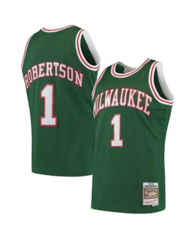 Mitchell & Ness Kareem Abdul-Jabbar Milwaukee Bucks Men's 1970-71 Green Swingman Jersey