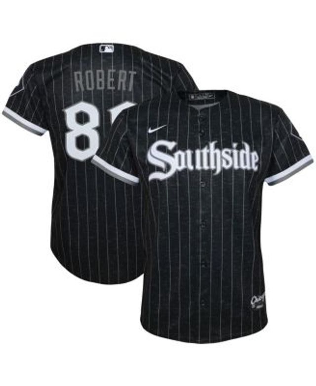 Youth Andrew Benintendi Chicago White Sox Replica Black 2021 City Connect  Jersey
