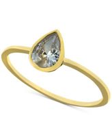 Giani Bernini Cubic Zirconia Stackable Cuff Ring, Created for