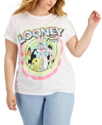 Trendy Plus Looney Tunes Airbrush-Graphic T-Shirt