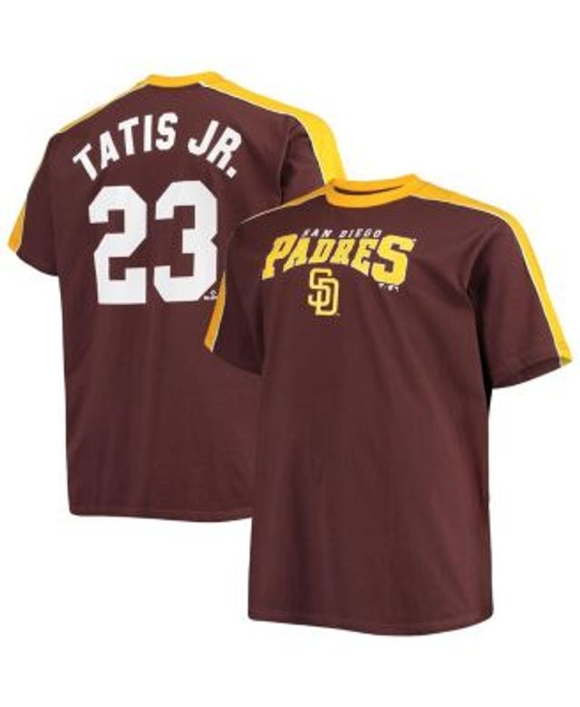 Lids Fernando Tatis Jr. San Diego Padres Fanatics Branded Big & Tall  Wordmark Name Number T-Shirt - Black