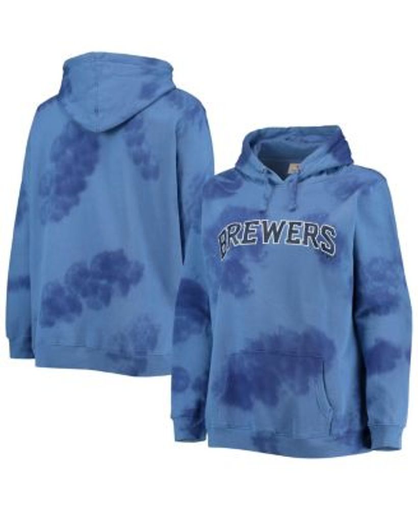 Lids Milwaukee Brewers Stitches Youth Pullover Fleece Hoodie