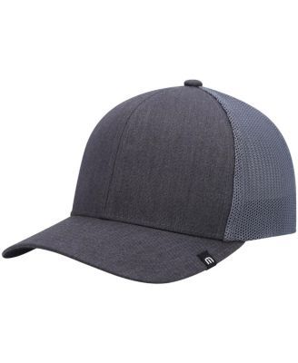 TravisMathew Men's Widder 2.0 Snapback Hat in Heather Grey