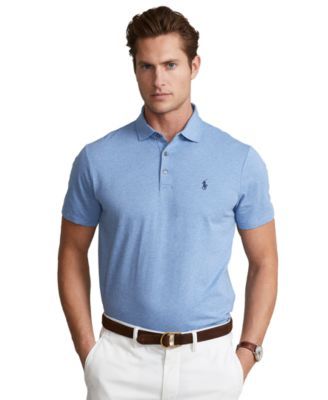 Men's Custom Slim Fit Jacquard Polo Shirt