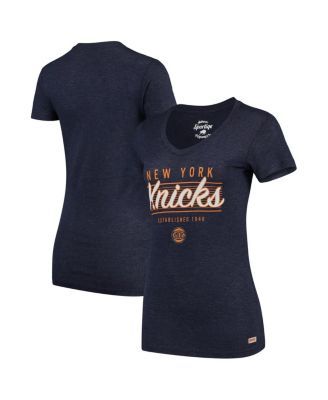 G-III Sports by Carl Banks Women's Navy, White Detroit Tigers Shortstop  Ombre Raglan V-Neck T-shirt - Macy's