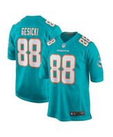 Nike Men's Mike Gesicki Aqua Miami Dolphins Game Player Jersey