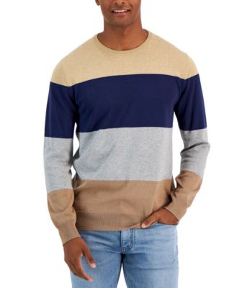 Men's Stripe Sweater, Created for Macy's