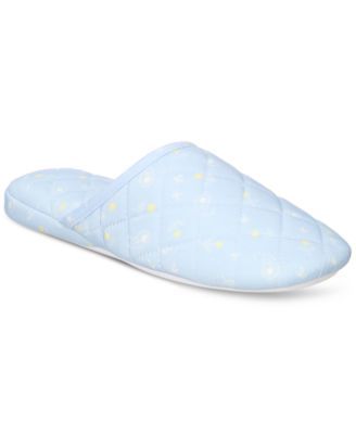 Women's Quilted Paisley Floral Slippers, Created for Macy's