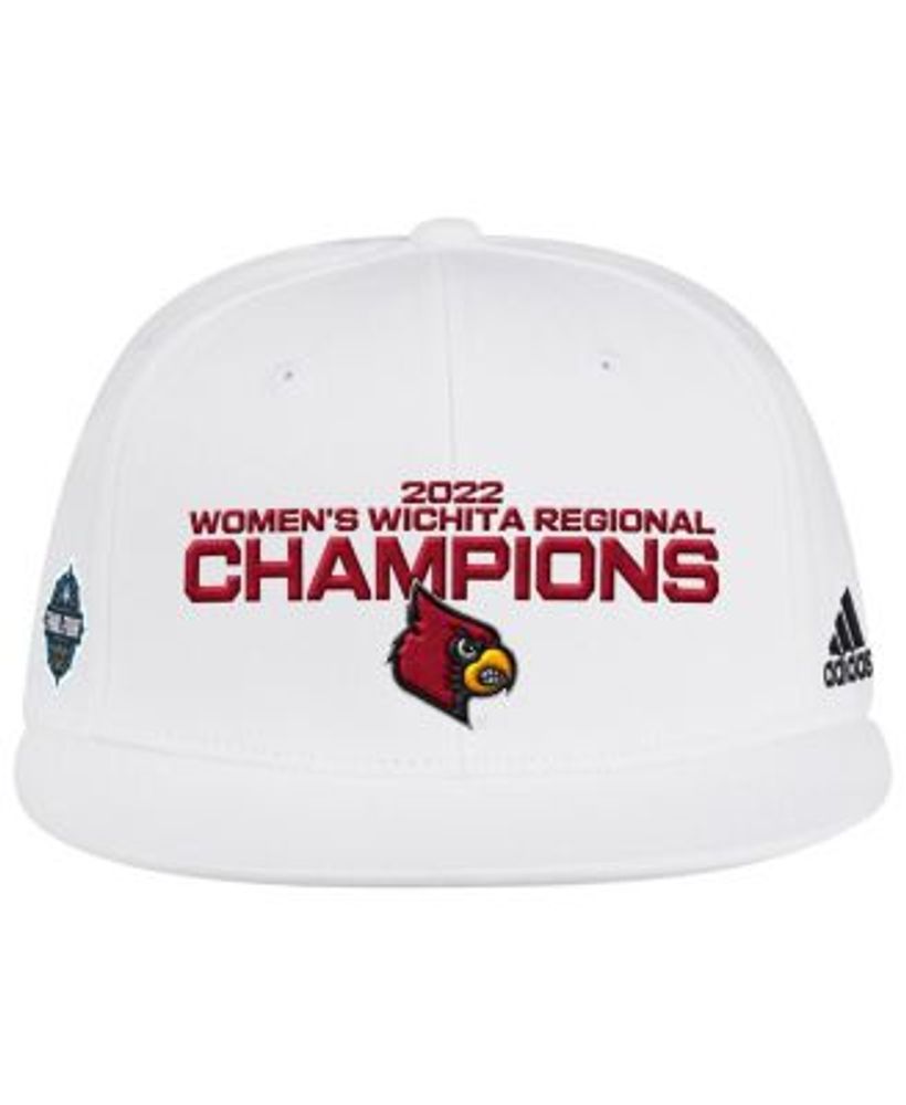 Women's adidas Red Louisville Cardinals 2021 Sideline Elastic AEROREADY  Flex Hat