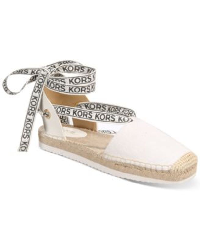 Michael Kors Women's Yara Ankle-Tie Espadrille Flats | Connecticut Post Mall