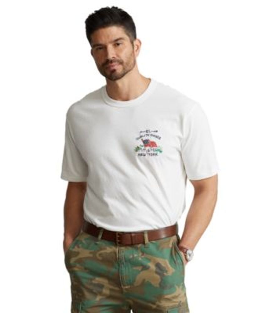 Polo Ralph Lauren Men's Big & Tall Flag Jersey T-Shirt | Connecticut Post  Mall