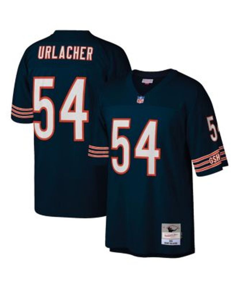 Mitchell & Ness Men's Brian Urlacher Navy Chicago Bears Retired Player  Legacy Replica Jersey