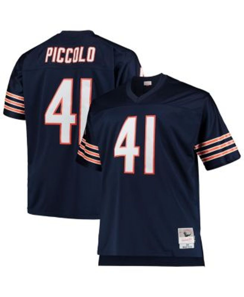 Mitchell & Ness Men's Brian Piccolo Navy Chicago Bears Big and