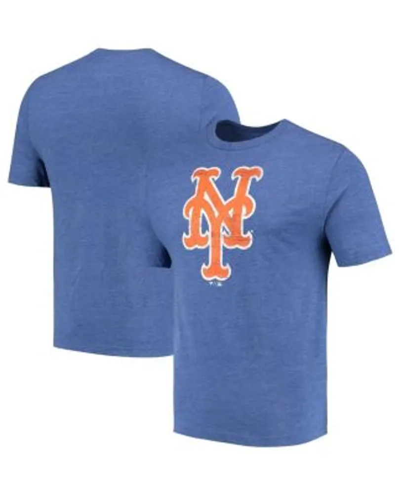 Men's Fanatics Branded Royal Los Angeles Dodgers Weathered Official Logo Tri-Blend T-Shirt