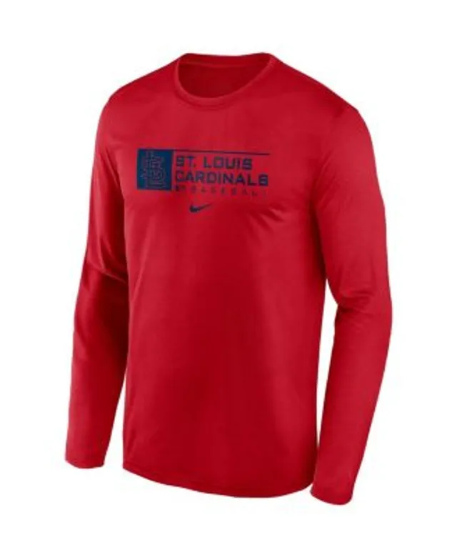 Nike Men's St. Louis Cardinals Dri-FIT Touch T-Shirt - Macy's