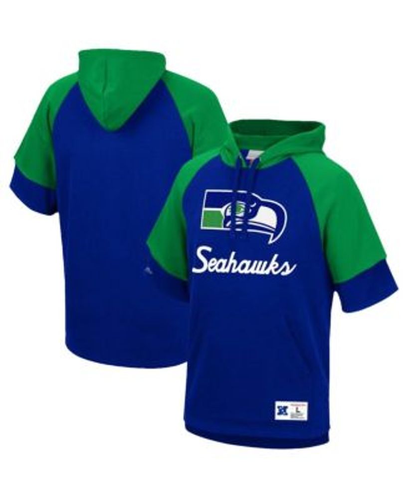 Seattle Seahawks Womens Big Logo Solid Raglan T-Shirt