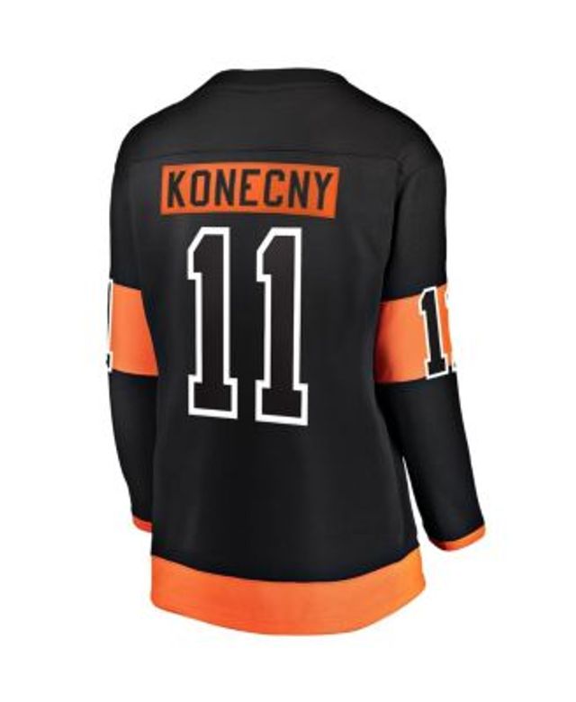 Fanatics Branded Men's Travis Konecny Orange Philadelphia Flyers Breakaway Player Jersey - Orange