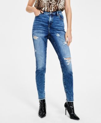 Women's High-Rise Destructed Skinny Jeans