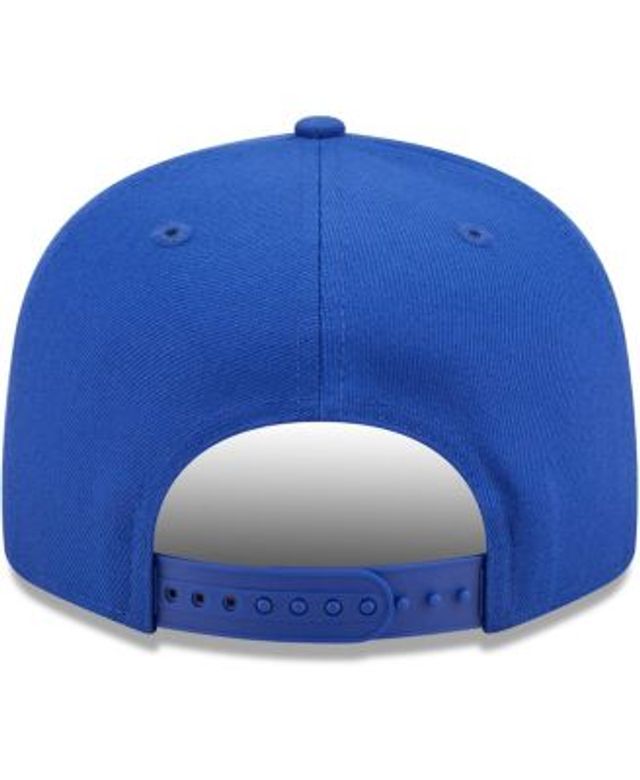 New Era Men's Royal Philadelphia 76ers Icon 9FIFTY Snapback Hat