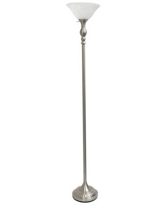 1 Light Torchiere Floor Lamp