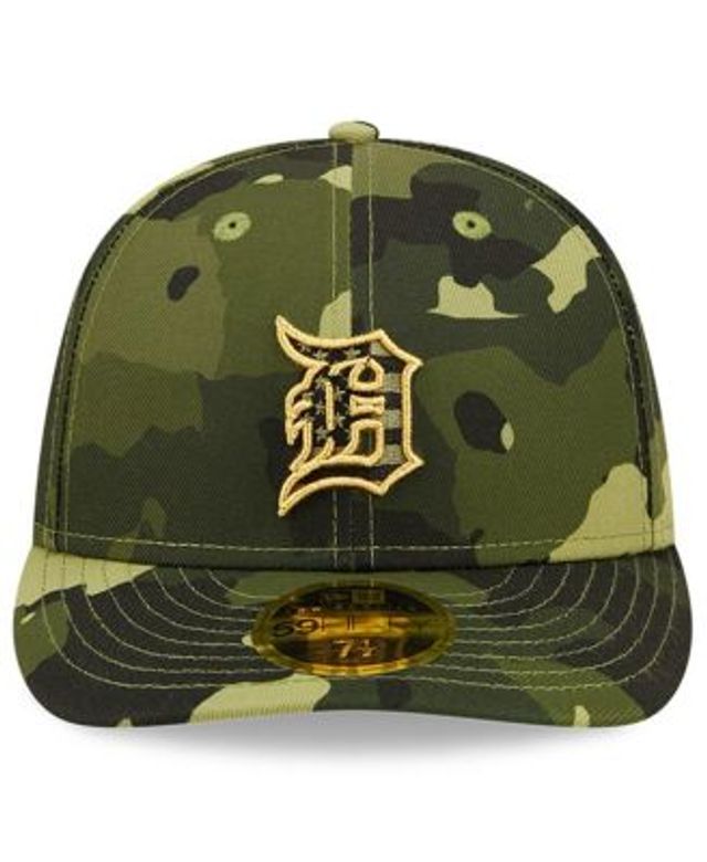 Men's New Era Green Detroit Tigers 2023 Armed Forces Day On-Field 59FIFTY Fitted Hat