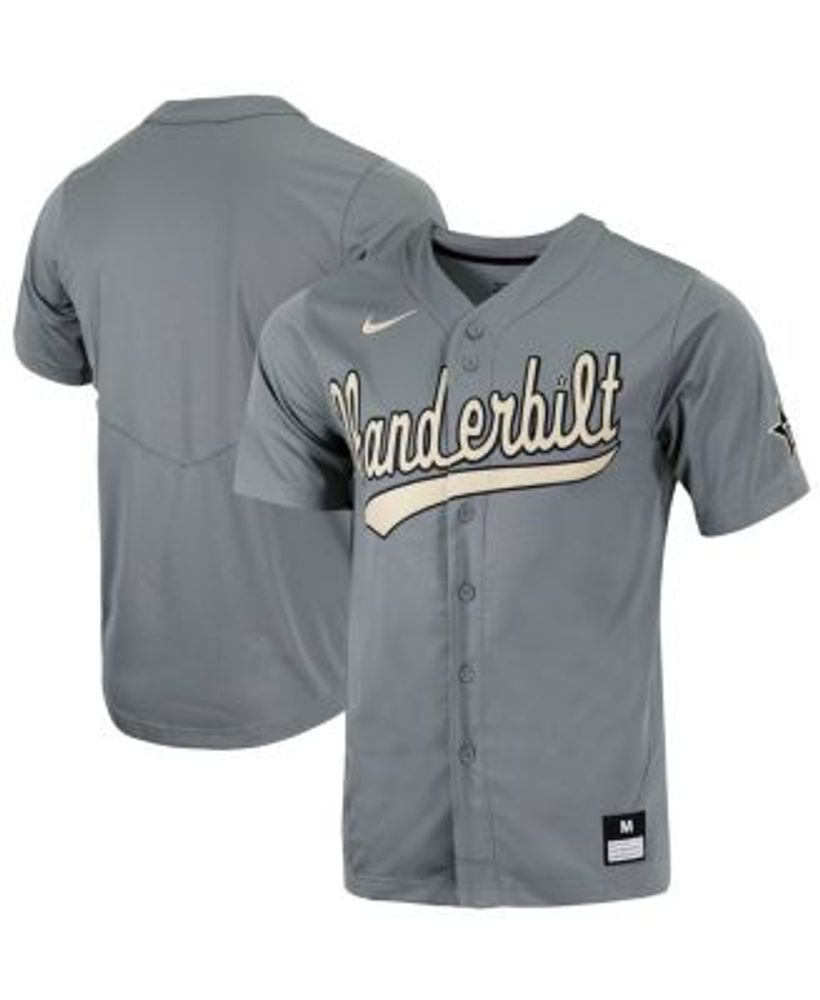 Men's Nike Natural Georgia Bulldogs Replica Baseball Jersey