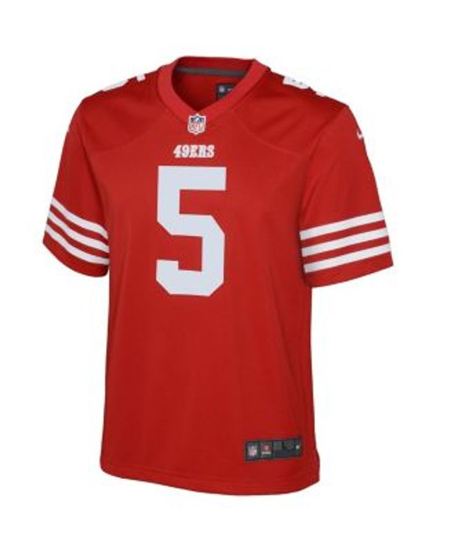 Outerstuff Youth Trey Lance White San Francisco 49ers Team Replica Player Jersey