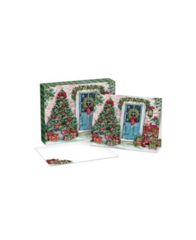 Lang Greenery Greetings Boxed Christmas Cards | Hawthorn Mall