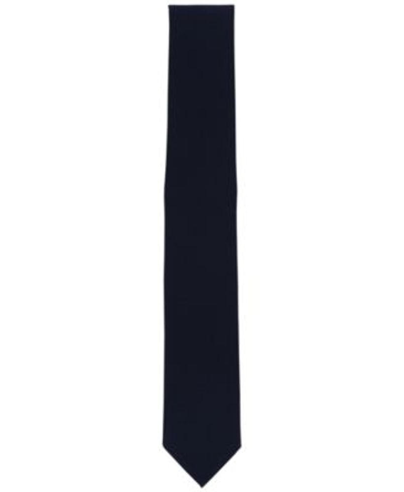 Men's Master Skinny Solid Tie, Created for Macy's