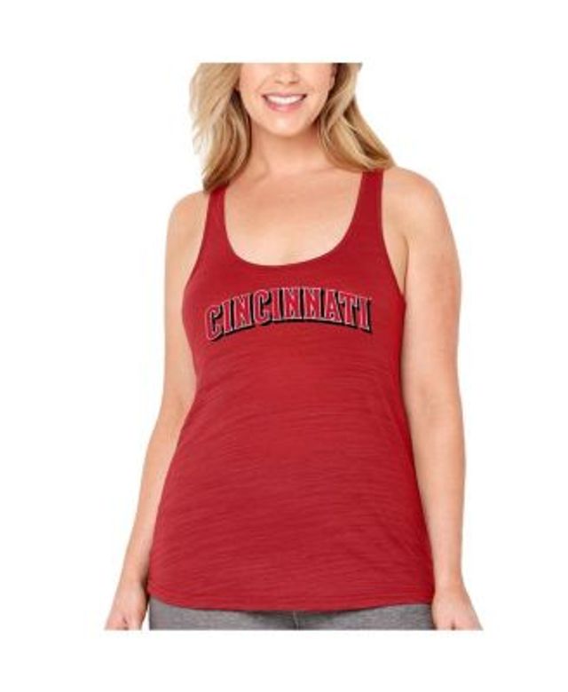 Women's Soft as a Grape Red Washington Nationals Plus Size Swing for the  Fences Racerback Tank Top