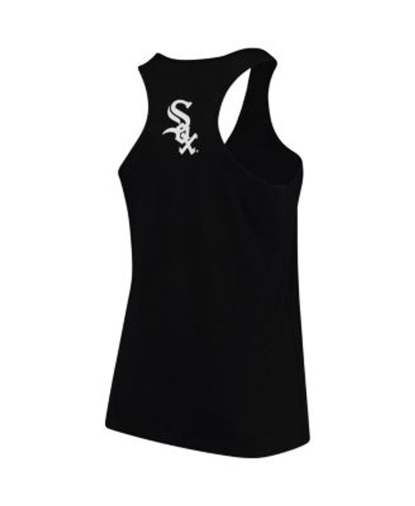 Pittsburgh Pirates Soft as a Grape Women's Plus Size Swing for the Fences  Racerback Tank Top - Black