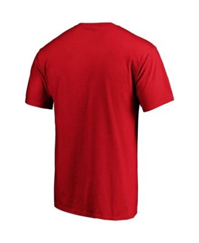 Men's Fanatics Branded Black Cincinnati Reds Heart & Soul T-Shirt