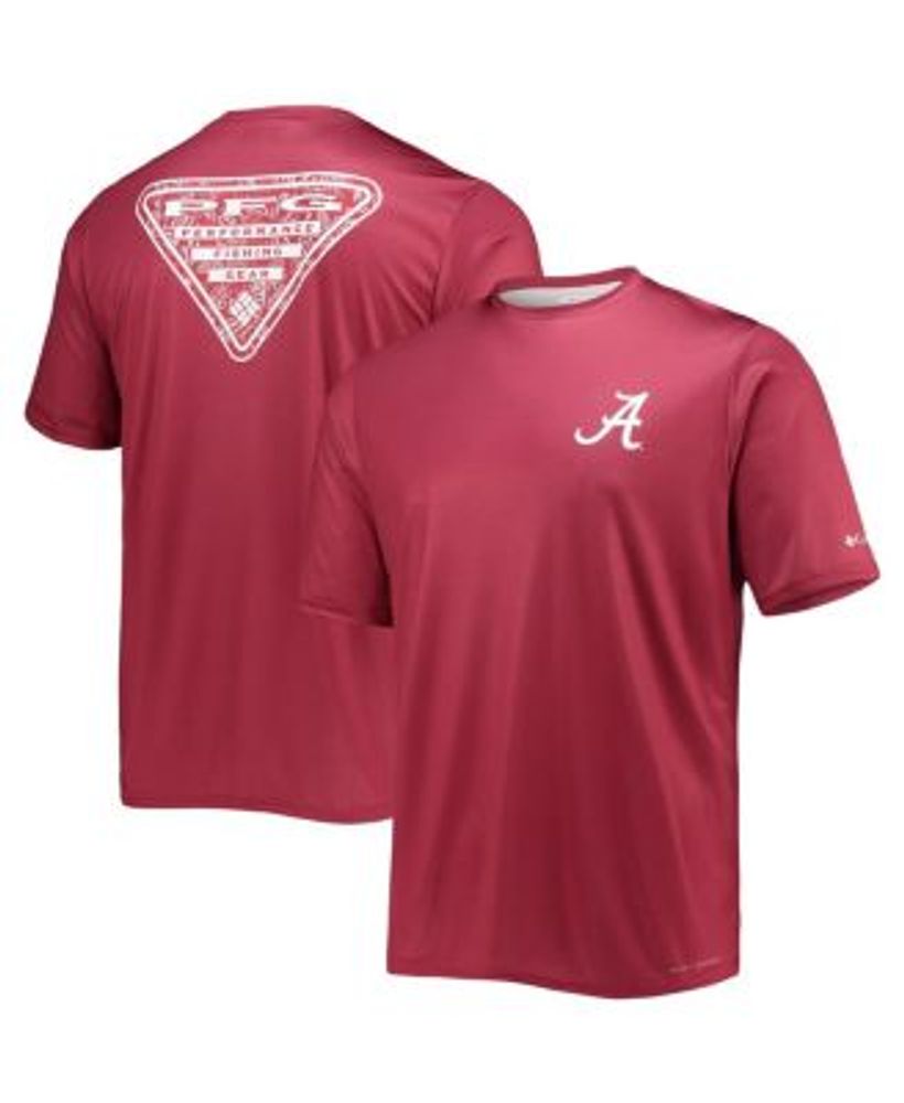 Lids Alabama Crimson Tide Columbia PFG Terminal Tackle Omni-Shade Long  Sleeve T-Shirt - Charcoal