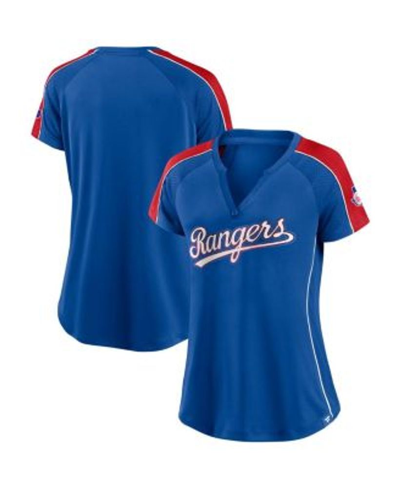 Lids Milwaukee Brewers Fanatics Branded Women's Red White & Team V-Neck T- Shirt - Royal