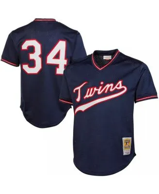 Mitchell & Ness Ted Williams Boston Red Sox 1990 Authentic Cooperstown  Collection Batting Practice Jersey - Navy Blue