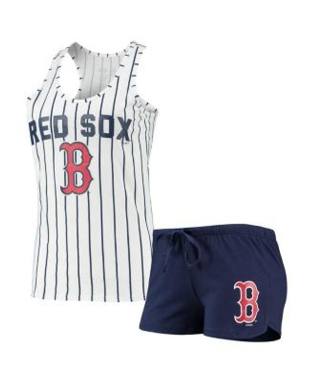 Concepts Sport Women's White Boston Red Sox Vigor Pinstripe Sleep Pant -  Macy's